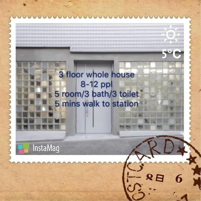 Osaka Glitter 3 Floor Whole House 6-10 Ppl 5Mins Walk To Station Villa