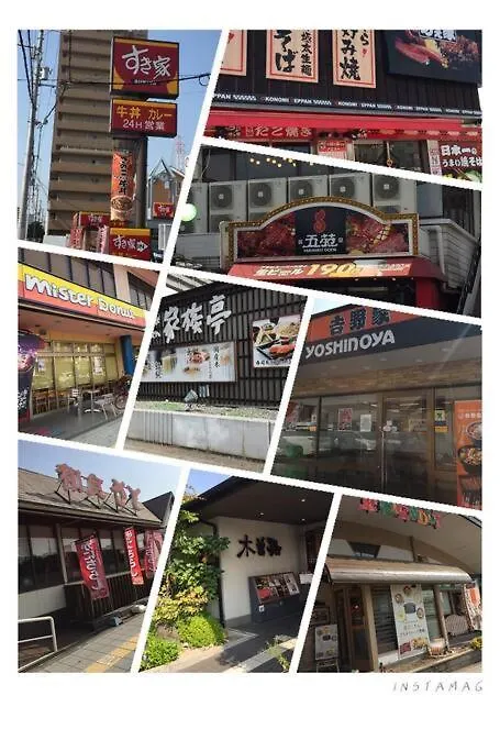 Osaka Glitter 3 Floor Whole House 6-10 Ppl 5Mins Walk To Station Villa Japán